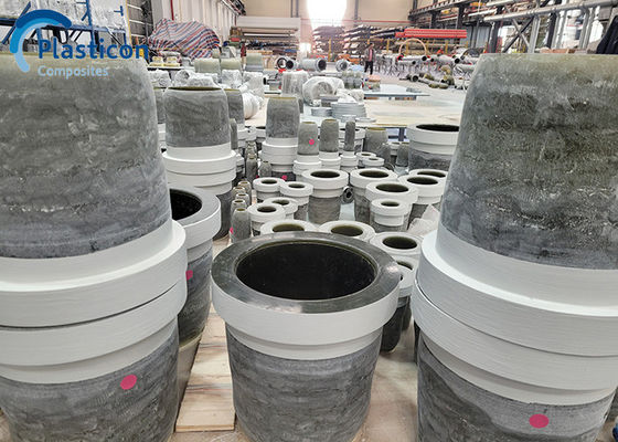 การเชื่อมต่อ Bolting Fiberglass Flange สําหรับการใช้งานด้านวิศวกรรม