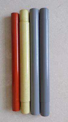 หลอดไฟฟ้าแบบปรับแต่งจากเส้นแก้ว สีเทาสีส้ม หลอดกันไฟฟ้า