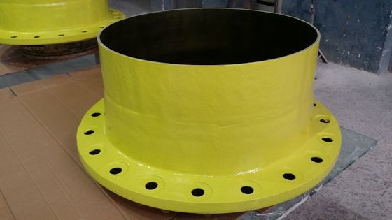 สีเหลือง กันอากาศ FRP ห้องครอบ GRP Manhole ปรับแต่ง