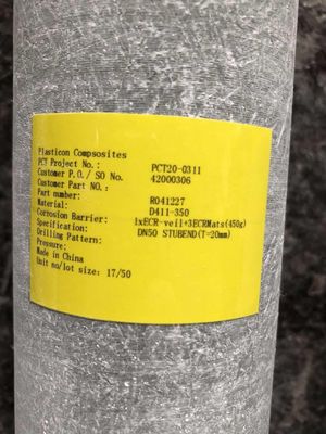OEM FRP Flange ด้วยมาตรฐาน ANSI และการเชื่อมต่อ bolting