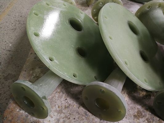 โพลีเอสเตอร์ รีสิน GRP พลาสติก Flanges DN25 กับการเชื่อมต่อ bolting