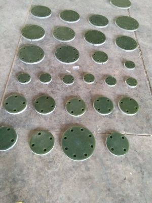 RTP-1 Fiberglass Flange ด้วยวัสดุ EPDM Gasket ความร้อน 120 องศา